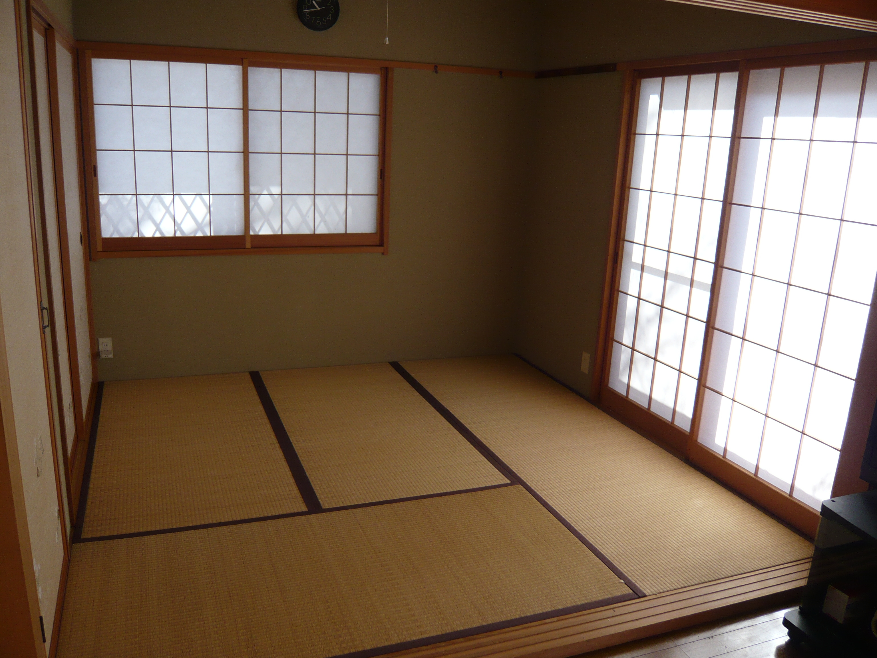 LDKからみた和室です。	