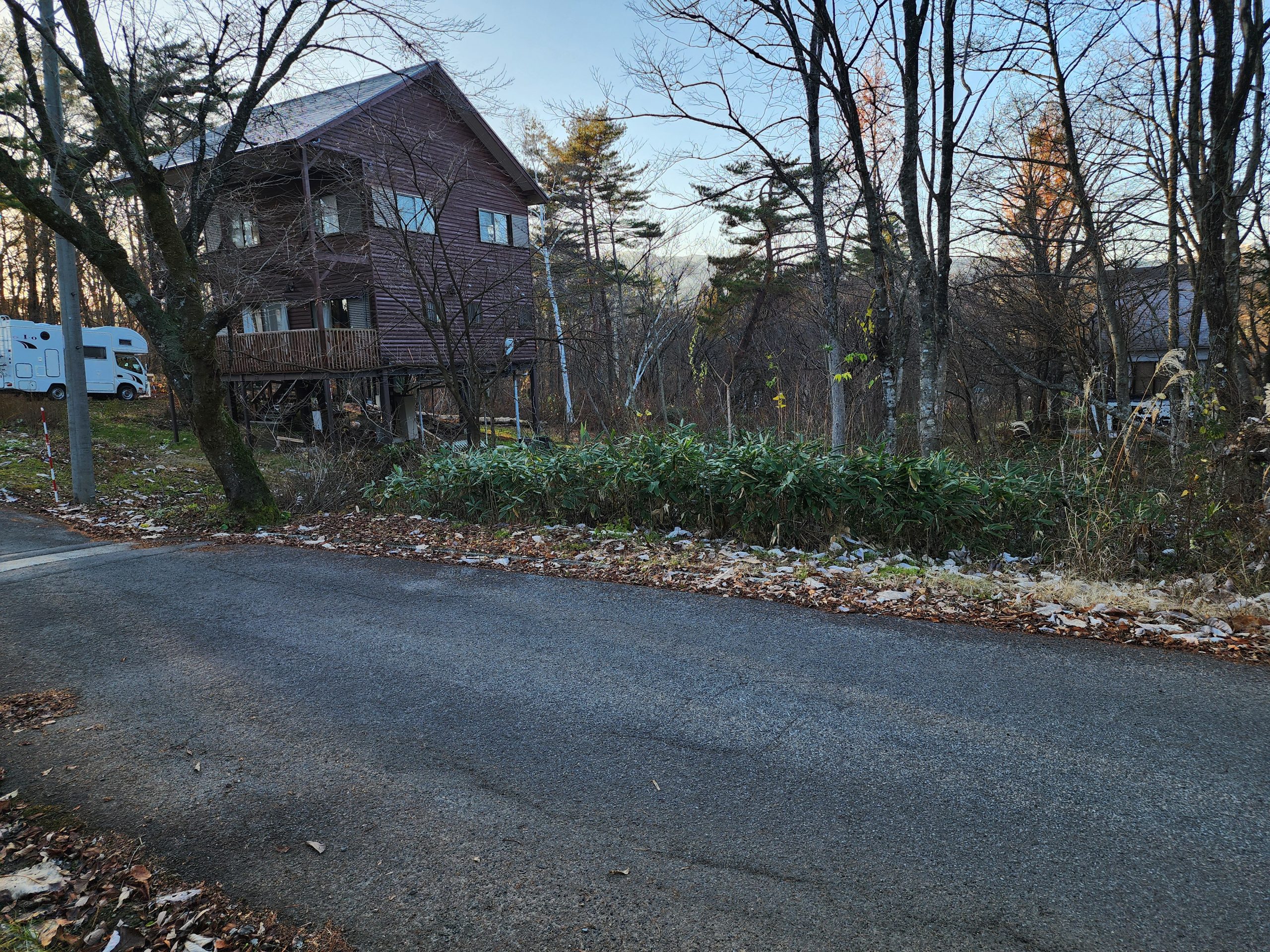 東側からの写真です。	