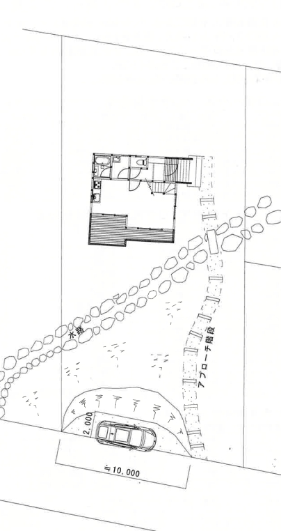 駐車場完成予定図